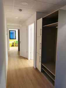 Hallway with wardrobe